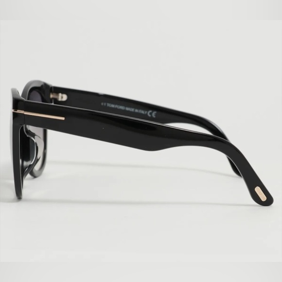 Tom Ford Cat Eye Sunglasses Black - Picture 3 of 5